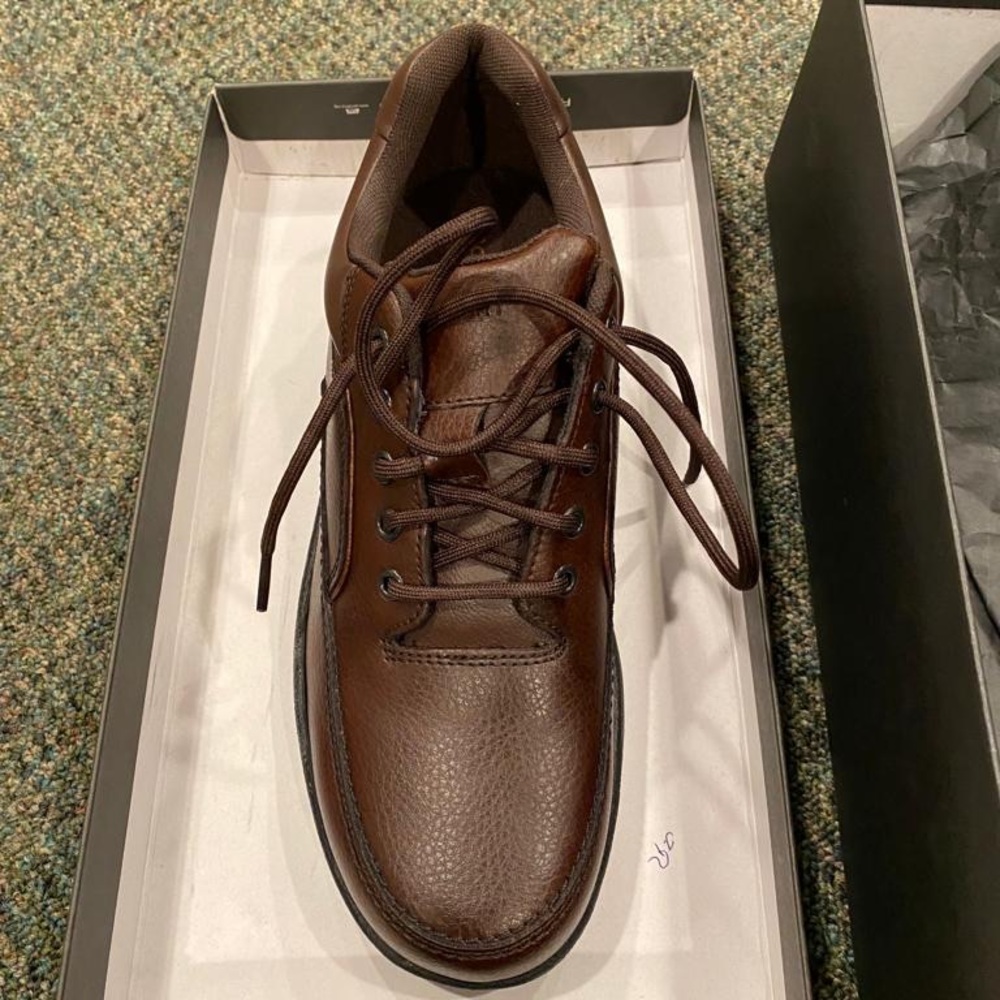 🆕💛 Rockport | Men's Brown Eureka Loafers Size 10. New in Box.